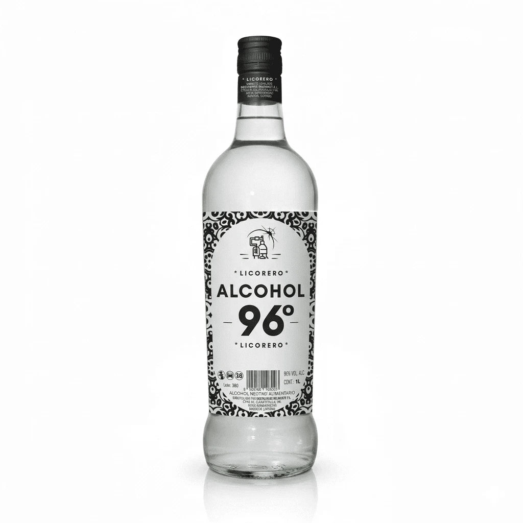 Alcohol Para Hacer Licores 96º - Alcohol Alimentario 96º