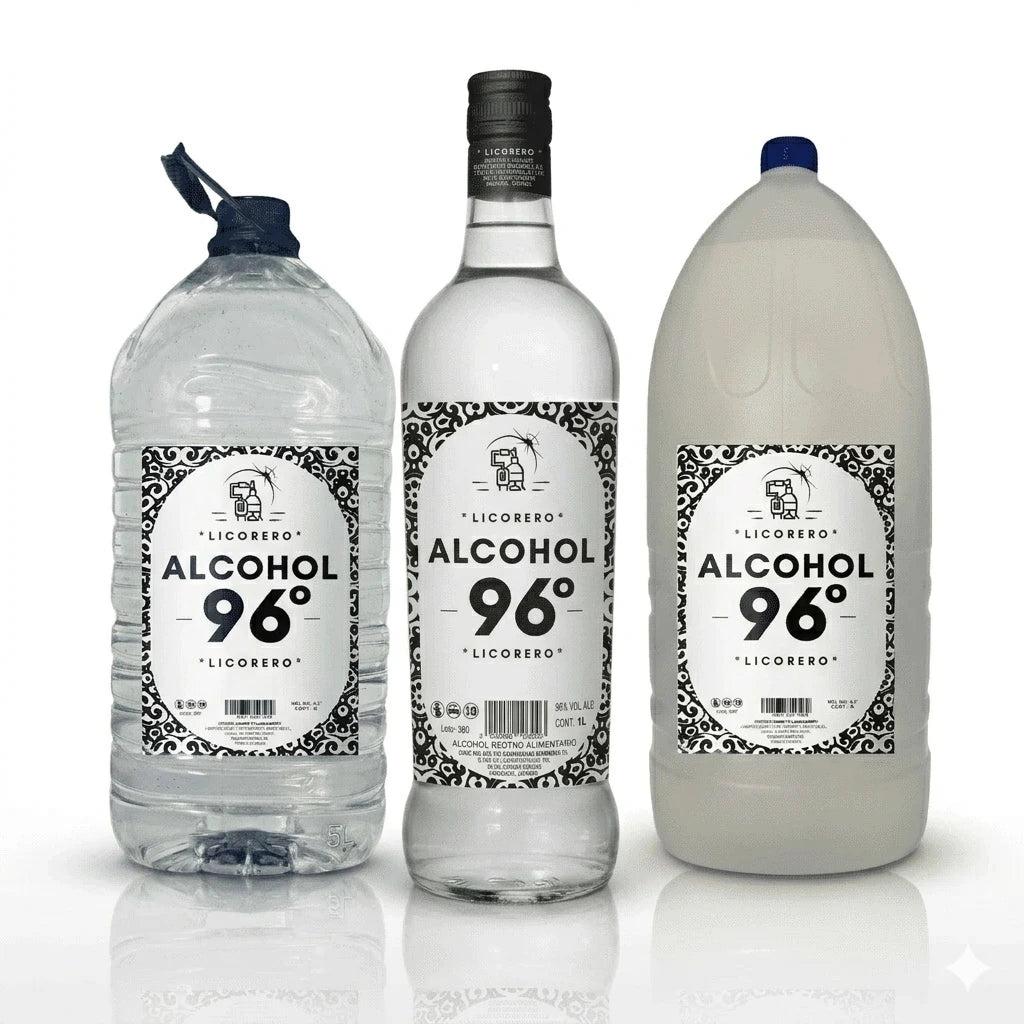 Alcohol Para Hacer Licores 96º - Alcohol Alimentario 96º