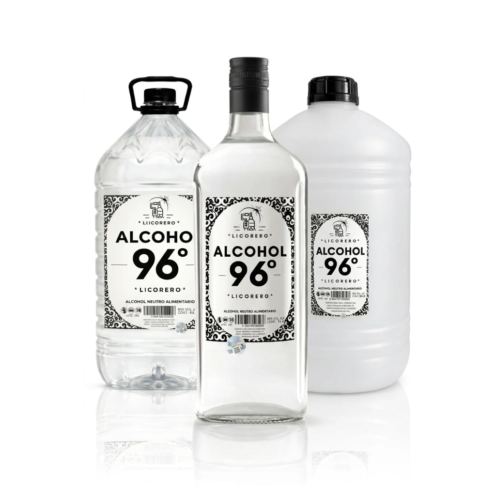 Alcohol Para Hacer Licores 96º - Alcohol Alimentario 96º